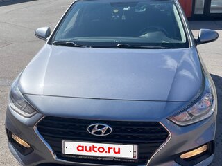 2018 Hyundai Solaris II, серый, 1350000 рублей, вид 1