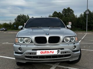 2001 BMW X5 3.0i I (E53), серебристый, 650000 рублей, вид 3
