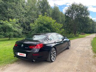 2015 BMW 6 серии Gran Coupe 640i xDrive III (F06/F13/F12) Рестайлинг, чёрный, 2800000 рублей, вид 4