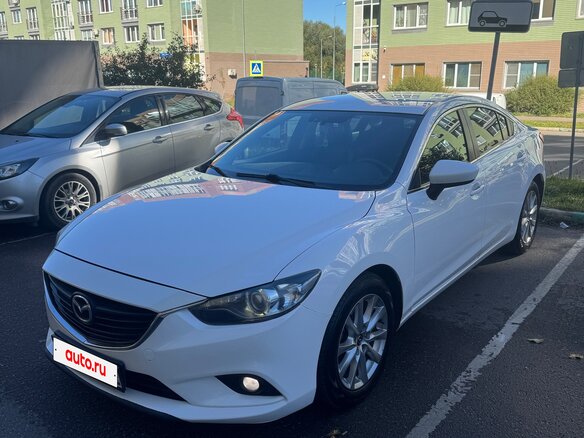2014 Mazda 6 III (GJ), белый, 1150000 рублей - вид 1