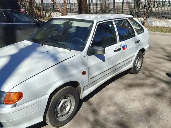 2013 Lada (ВАЗ) 2114, белый, 120000 рублей - вид 5