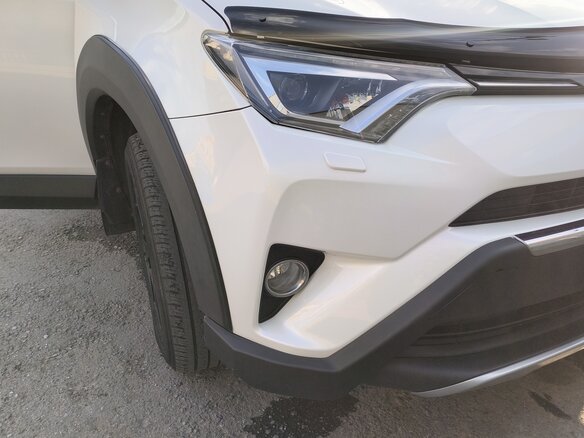 2017 Toyota RAV4 IV (XA40) Рестайлинг, белый, 2850000 рублей - вид 9
