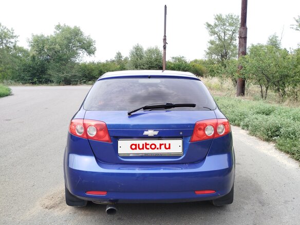 2006 Chevrolet Lacetti I, синий, 370000 рублей - вид 5