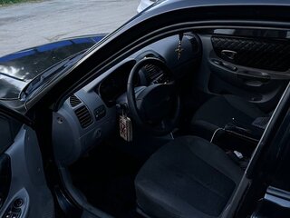 2006 Hyundai Accent ТагАЗ II, чёрный, 315000 рублей, вид 3