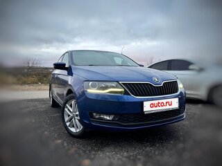 2019 Skoda Rapid I Рестайлинг, синий, 1600000 рублей, вид 5