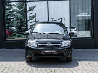 2014 Lada (ВАЗ) Granta I, чёрный, 459000 рублей, вид 3
