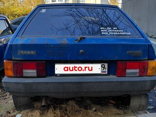 2000 Lada (ВАЗ) 2109, синий, 75000 рублей, вид 3