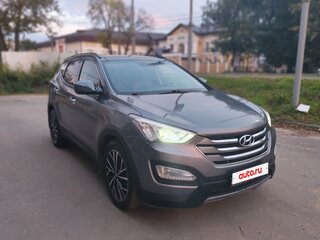2013 Hyundai Santa Fe III, серый, 1580000 рублей, вид 3