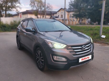 2013 Hyundai Santa Fe III, серый, 1550000 рублей, вид 3