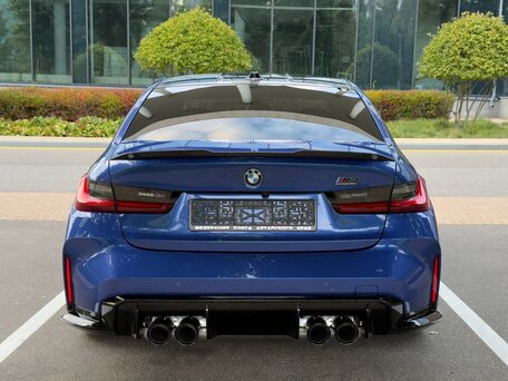 2025 BMW M3 Competition Package VI (G80) Рестайлинг, синий, 14850000 рублей, вид 4