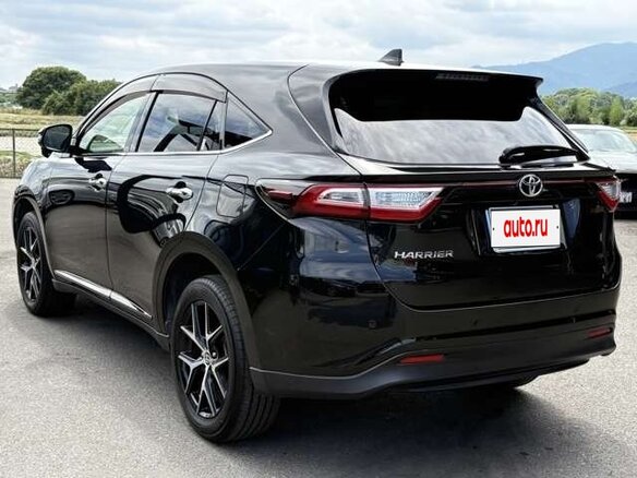 2020 Toyota Harrier III (XU60) Рестайлинг, чёрный, 2620001 рублей - вид 6