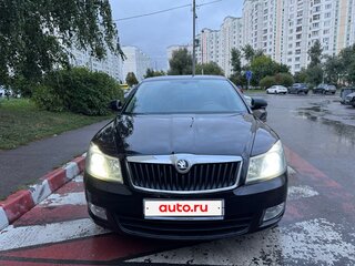 2013 Skoda Octavia II (A5) Рестайлинг, чёрный, 1199000 рублей, вид 1