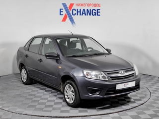 2015 Lada (ВАЗ) Granta I, серый, 318000 рублей, вид 1