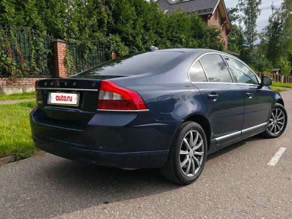 2011 Volvo S80 II Рестайлинг, синий, 1350000 рублей - вид 3