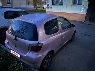 1999 Toyota Vitz I (P10), фиолетовый, 280000 рублей, вид 2