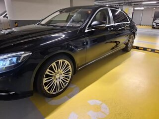 2015 Mercedes-Benz Maybach S-Класс 400 I (X222), чёрный, 3200000 рублей, вид 5
