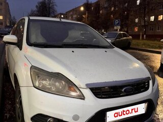 2008 Ford Focus II Рестайлинг, белый, 240000 рублей, вид 2