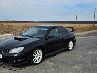 2006 Subaru Impreza WRX II Рестайлинг 2, чёрный, 750000 рублей, вид 3