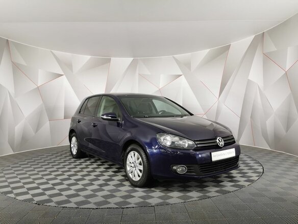2012 Volkswagen Golf VI, синий - вид 2
