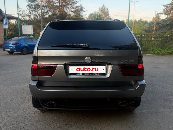 2005 BMW X5 3.0i I (E53) Рестайлинг, серый, 950000 рублей - вид 5