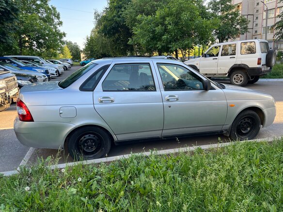 2013 Lada (ВАЗ) Priora I, серебристый, 435000 рублей - вид 3