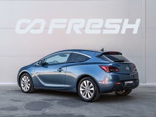 2013 Opel Astra GTC J Рестайлинг, голубой, 755000 рублей, вид 2