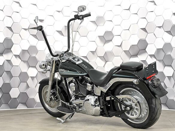 2008 Harley-Davidson Fat Boy, чёрный, 899000 рублей - вид 7