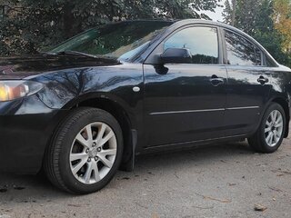 2006 Mazda 3 I (BK) Рестайлинг, чёрный, 380000 рублей, вид 2