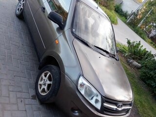 2014 Lada (ВАЗ) Granta I, коричневый, 195000 рублей, вид 3