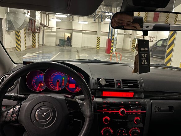 2008 Mazda 3 I (BK) Рестайлинг, золотистый, 599000 рублей - вид 6