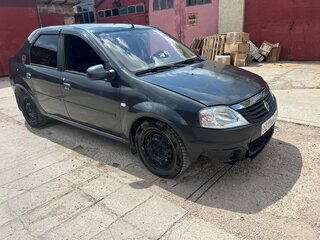 2010 Renault Logan I Рестайлинг, серый, 365000 рублей, вид 2