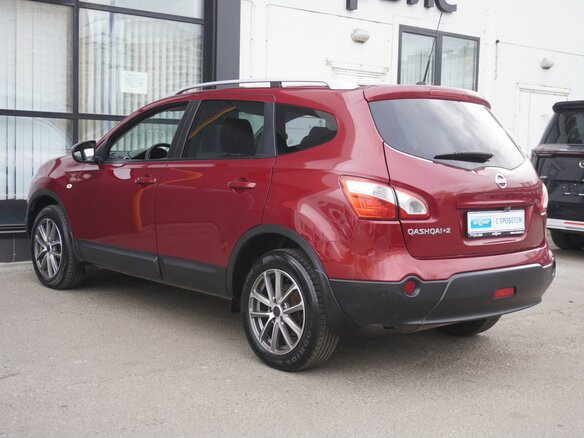 2013 Nissan Qashqai+2 I Рестайлинг, красный, 950000 рублей - вид 6
