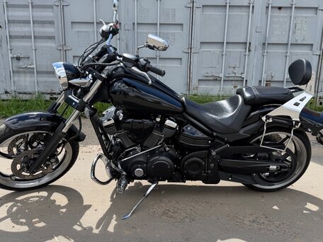 2008 Yamaha XV 1900, чёрный, 1099000 рублей, вид 2