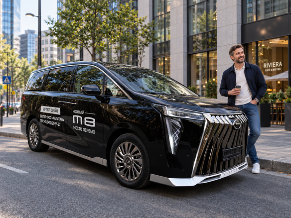 2024 GAC M8, чёрный, 6499000 рублей
