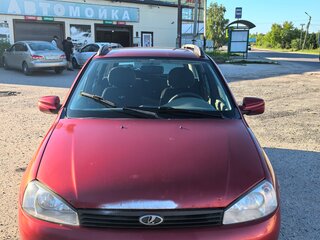 2010 Lada (ВАЗ) Kalina I, красный, 220000 рублей, вид 1