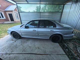 2003 Hyundai Sonata IV (EF) Рестайлинг, серебристый, 380000 рублей, вид 2