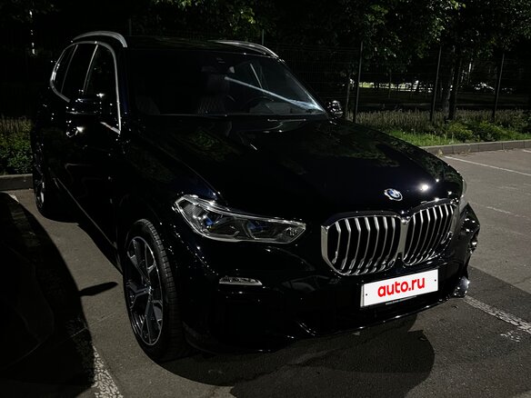 2019 BMW X5 30d IV (G05/G18), синий, 6880000 рублей - вид 1