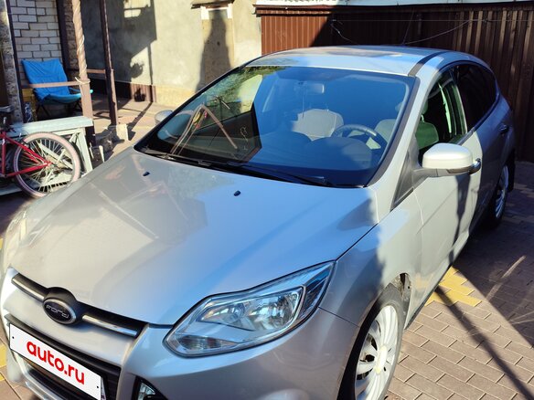 2012 Ford Focus III, серебристый - вид 3