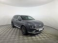 2021 Hyundai Santa Fe IV Рестайлинг, синий - вид 2