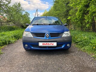 2005 Renault Logan I, синий, 404000 рублей, вид 1