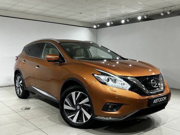 2017 Nissan Murano III (Z52), оранжевый, 2890000 рублей - вид 3