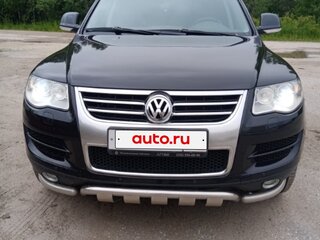 2007 Volkswagen Touareg I Рестайлинг, чёрный, 1450000 рублей, вид 2
