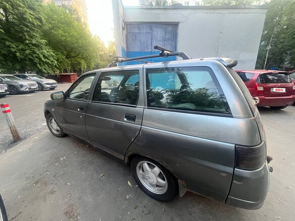 2007 Lada (ВАЗ) 2111, серый, 160000 рублей - вид 3