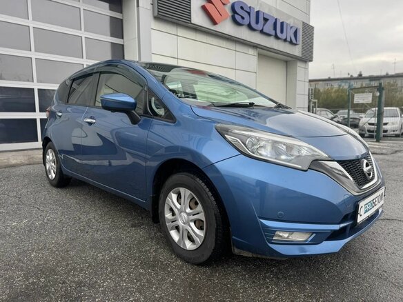 2017 Nissan Note II Рестайлинг, синий, 900000 рублей - вид 3
