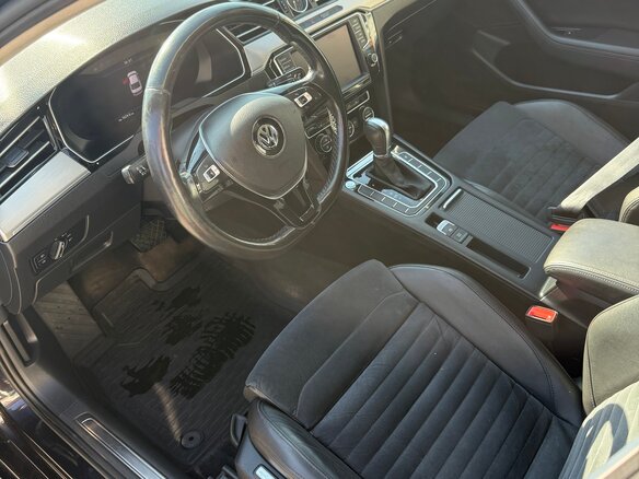 2017 Volkswagen Passat DSG6 B8, чёрный, 2100000 рублей - вид 6