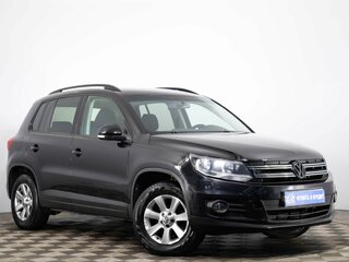 2012 Volkswagen Tiguan I Рестайлинг, чёрный, 1549000 рублей, вид 1