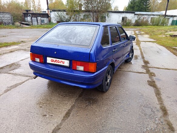 2006 Lada (ВАЗ) 2114, синий, 210000 рублей - вид 6