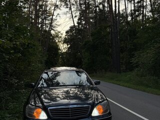 2001 Mercedes-Benz S-Класс 500 IV (W220), синий, 500000 рублей, вид 2
