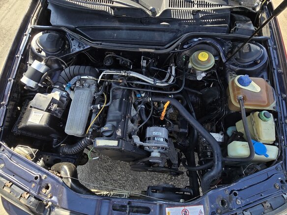 1995 Audi A6 I (C4), синий - вид 6