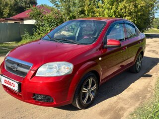 2008 Chevrolet Aveo I Рестайлинг, красный, 365000 рублей, вид 1